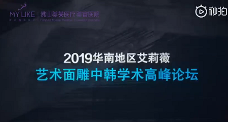 2019華南地區(qū)艾莉薇藝術(shù)面雕中韓學(xué)術(shù)高峰論壇